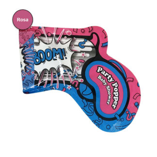 Sparacoriandoli Party Popper Baby Shower Rosa