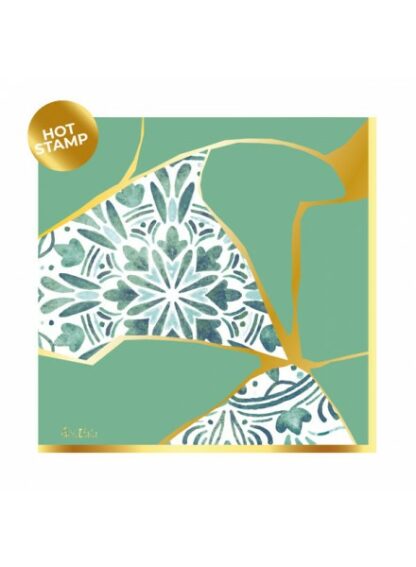 Tovaglioli Kintsugi  Verde