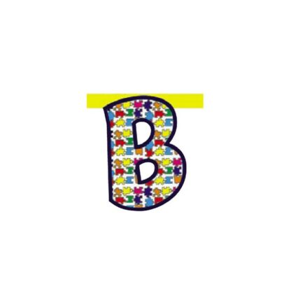 Lettera componibile 20 cm B