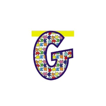 Lettera componibile 20 cm G