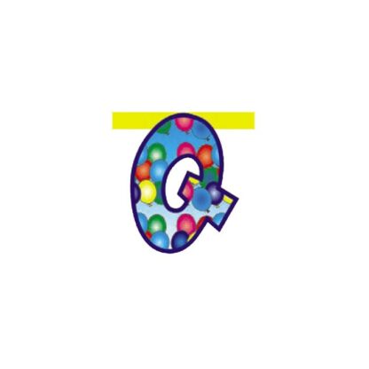 Lettera componibile 20 cm Q