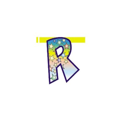 Lettera componibile 20 cm R