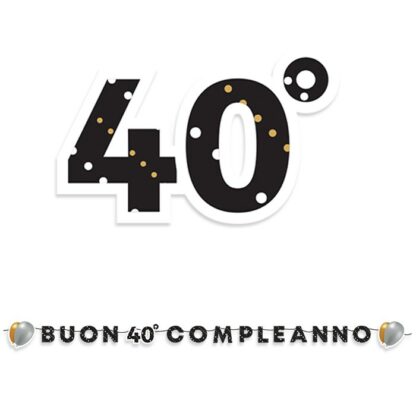 Festone 40 anni Prestige