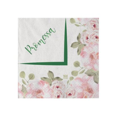 Tovaglioli Promessa Floral  25x25 cm