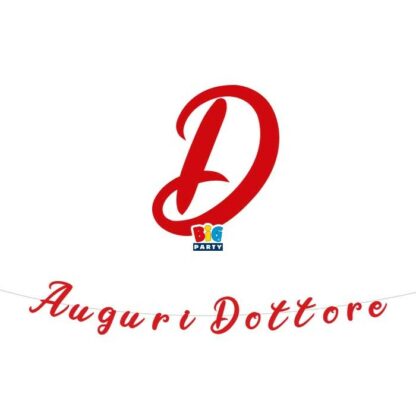Festone Auguri Dottore