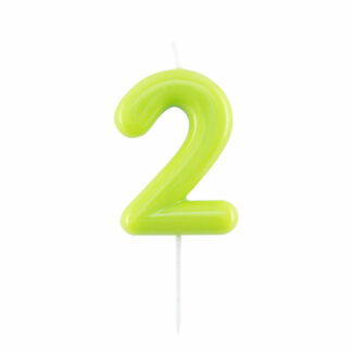 Candelina Glossy Lime Numero 2