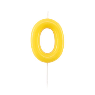 Candelina Glossy Giallo Numero 0