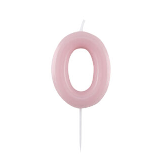 Candelina Glossy Rosa Numero 0