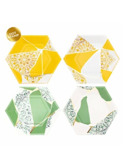 Piatti Kintsugi  Verde