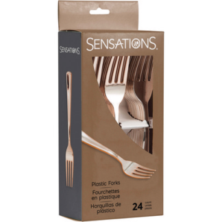 Forchetta Rose Gold Metallizzate
