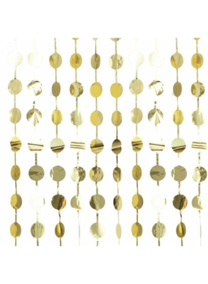 Tenda decorativa foil oro 2x2 mt