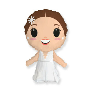 Palloncino Mylar Sposa SuperShape