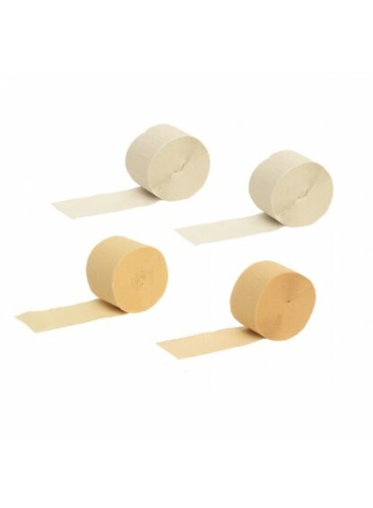 4 Rotoli in carta avorio assortito