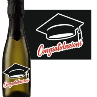 Prosecco Brut Scritta Congratulazioni