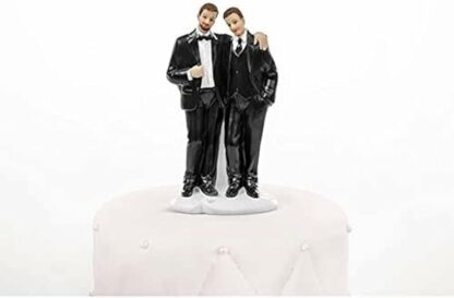 Sposini per la torta scritta Just Married