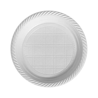 Piatti piani in plastica in plastica rigida 700 gr