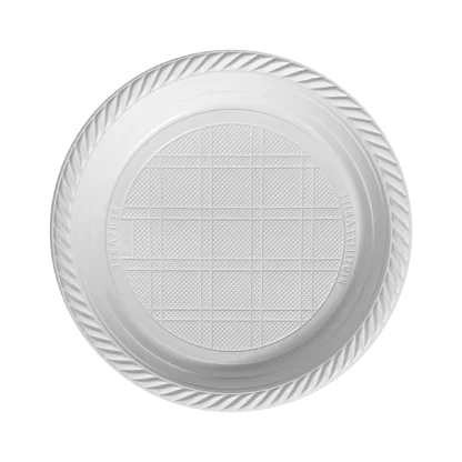 Piatti piani in plastica in plastica rigida 700 gr
