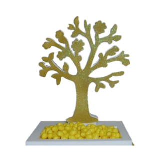 Porta Confetti In Polistirolo Albero Della Vita