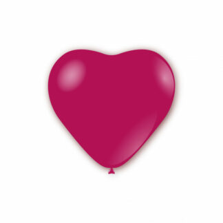 Palloncini Pastello Cuore 12" - 30 cm Fucsia