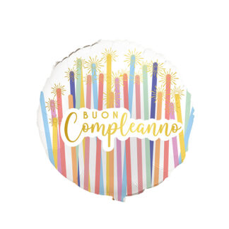 Palloncino Mylar Buon Compleanno Scintillante