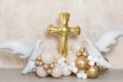 Palloncino Mylar a Forma di Croce 103,5x74,5 cm - immagine 2