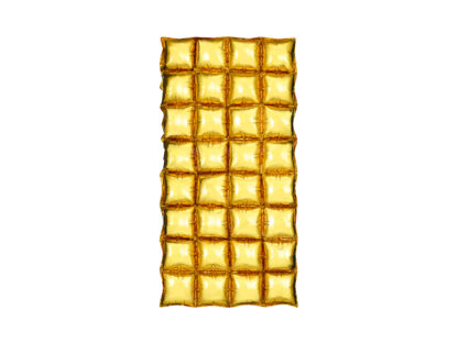 Palloncino tenda in mylar oro 72x143 cm