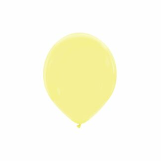 Palloncini In Lattice Premium Crema Limone 5" - 13 cm