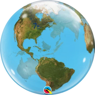 Palloncino Mylar Mappamondo 22"