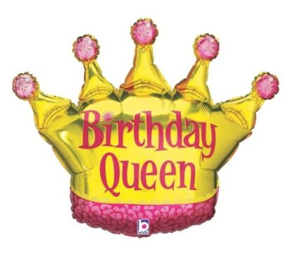 Palloncino Mylar Happy Birthday Regina