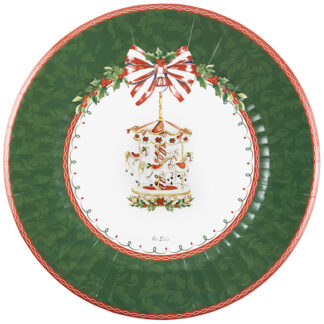 Piatti maxi 33 cm Santa Carousel