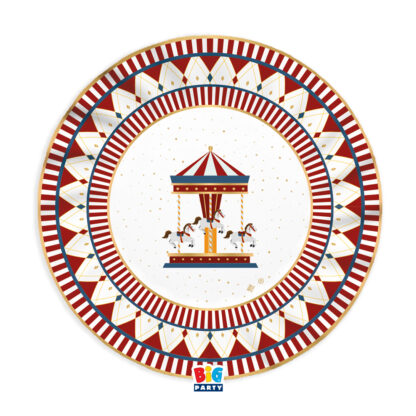 Piatti 25 cm Christmas Carousel