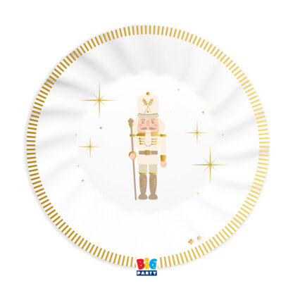 Piatti 25 cm Gold Nutcracker