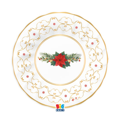 Piatti fondi 24 cm Glam Christmas