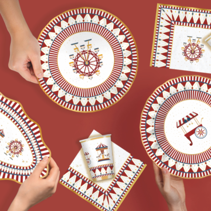 Bicchieri Christmas Carousel - immagine 2