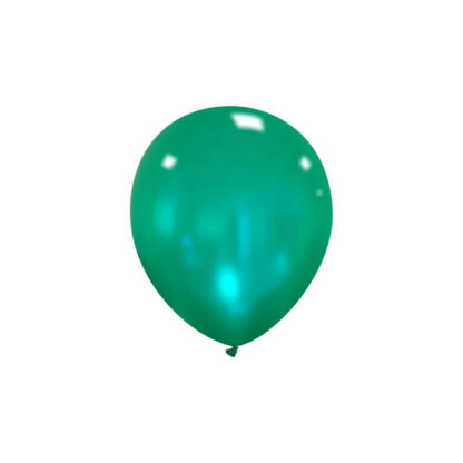 Palloncini In Lattice Metallizzati Verde Scuro 5" - 13 cm