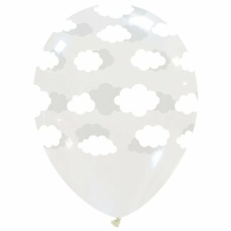 Palloncini Nuvole 12"- 30 cm in lattice