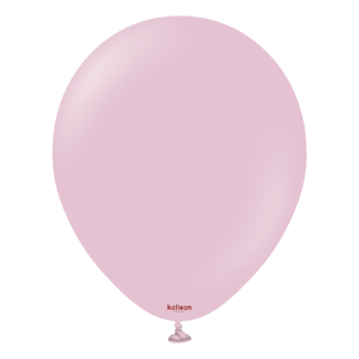 Palloncini in lattice Kalisan Dusty Rose 12 inch