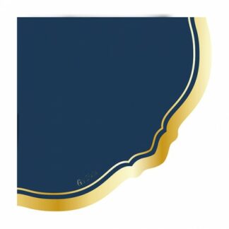 Tovaglioli Liberty Blu e oro