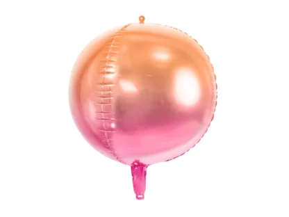 Palloncini foil Sfera Rosa sfumato 40 cm