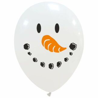 Palloncini in lattice pupazzo di neve 12 inch