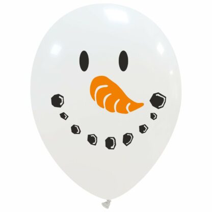 Palloncini in lattice pupazzo di neve 12 inch