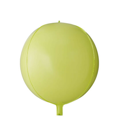 Palloncini foil Sfera verde Macaron 22 inch