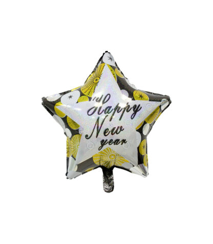Palloncino stella Happy New Year 50cm 20 inch