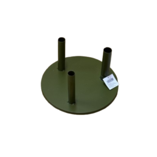 Base in metallo con 3 fori ⌀ 29,5 cm
