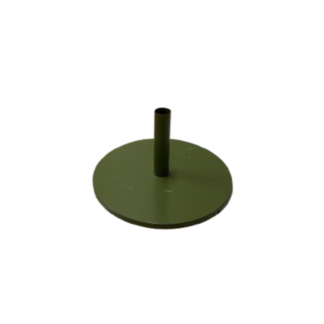 Base in metallo con 1 foro ⌀ 29,5 cm