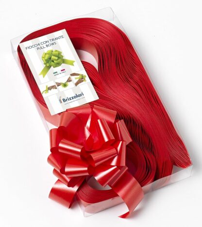 Fiocchi con tirante rosso 30 pezzi