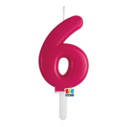 Candelina cera Tiny Plump cherry numero 6