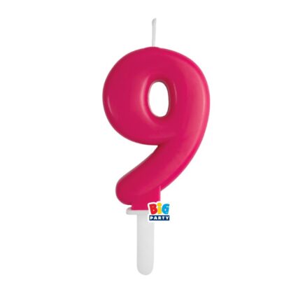 Candelina cera Tiny Plump cherry numero 9