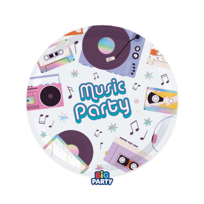 Piatti mix Music Party 18 cm