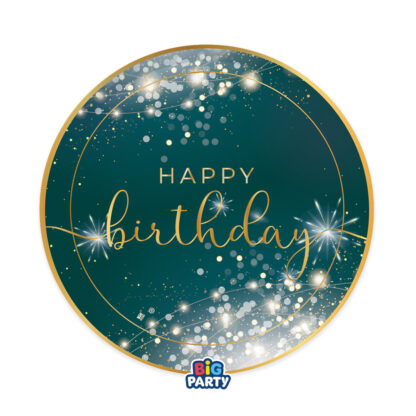 Piatti 24 cm Happy Birthday Glamour